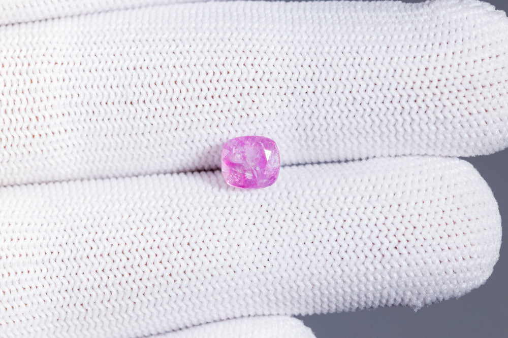 Natural Pink Sapphire 2.28 Carats / 2.51 Ratti