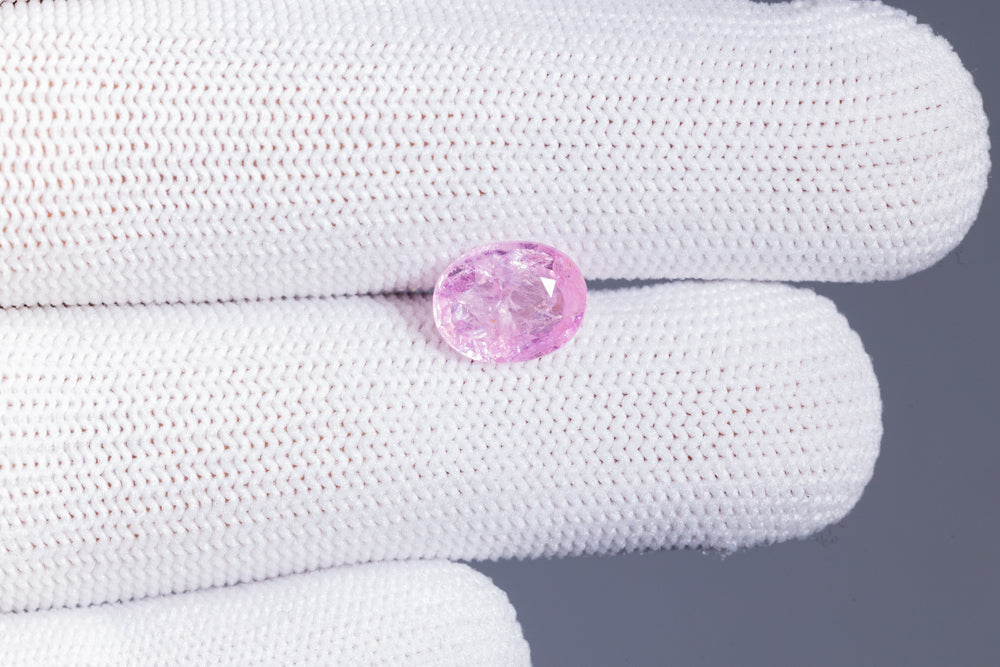 Natural Pink Sapphire 3.37 Carats / 3.7 Ratti