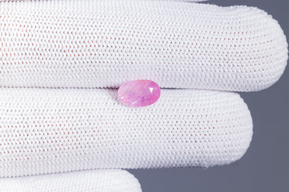 Natural Pink Sapphire 2.68 Carats / 2.95 Ratti