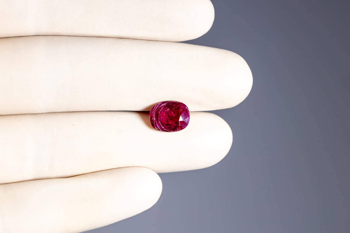 Mozambique Ruby (Manik) 3.52 Carats / 3.87 Ratti
