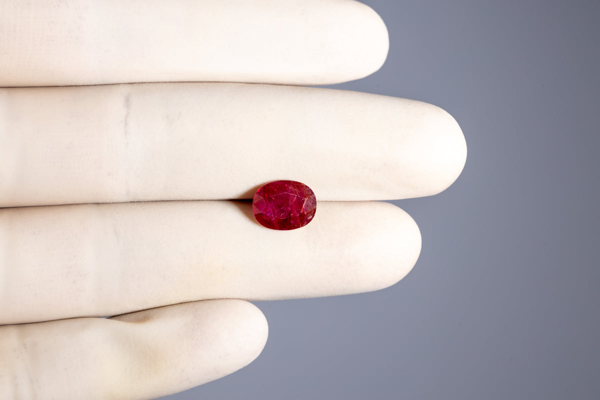 Mozambique Ruby (Manik) 3.98 Carats / 4.37 Ratti