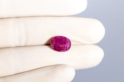 Mozambique Ruby (Manik) 6.95 Carats / 7.64 Ratti