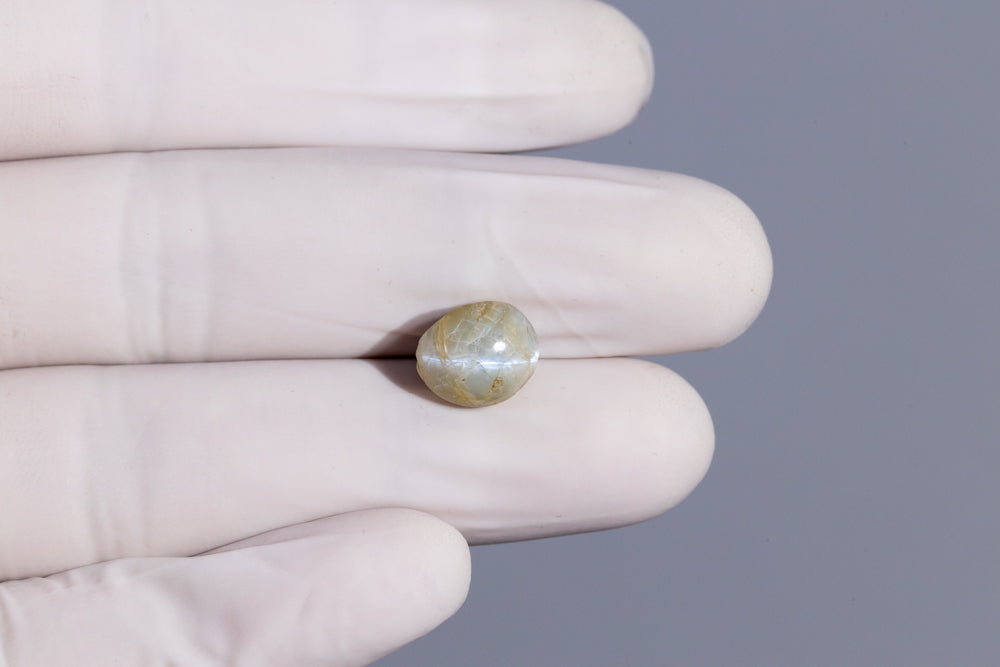 Cat's Eye (Lehsuniya) 7.67 Carats / 8.43 Ratti