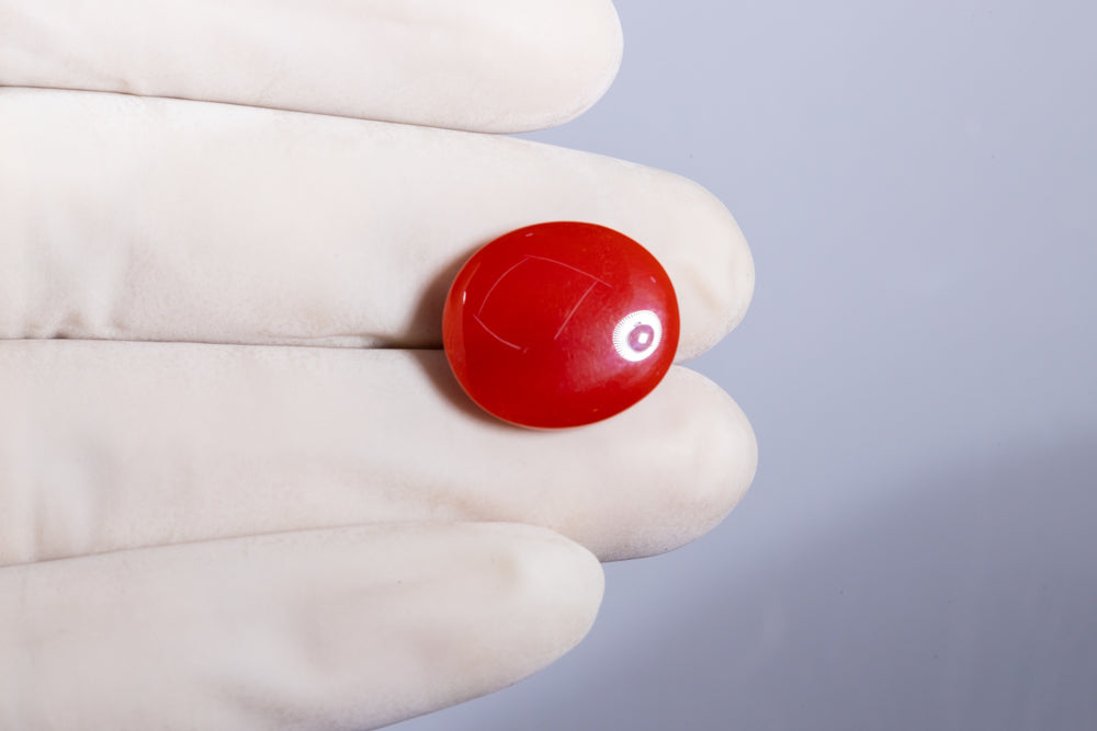 Japanese Red Coral 12.81 Carats / 14.08 Ratti