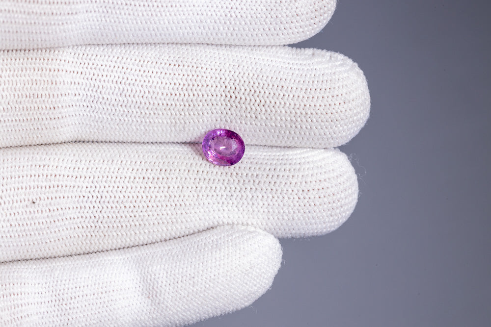 Natural Pink Sapphire 2.46 Carats / 2.7 Ratti