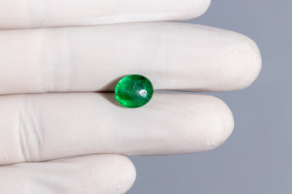 Zambian Emerald (Panna) 3.88 Carats / 4.26 Ratti