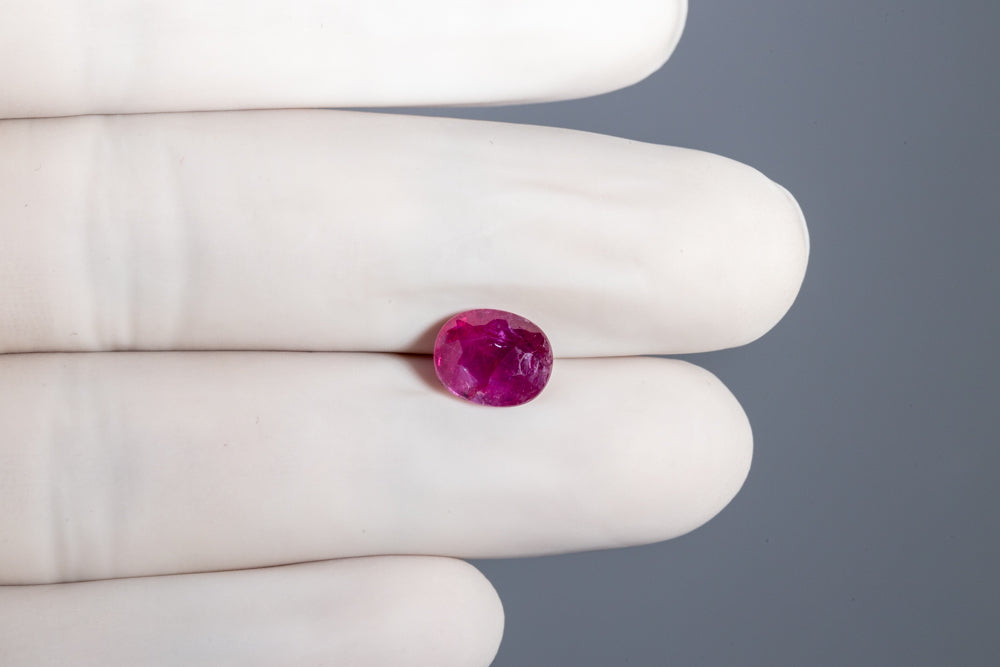 Natural Mozambique Ruby (Manik) 3.68 Carats / 4.04 Ratti