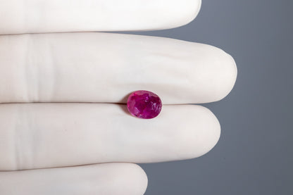 Natural Mozambique Ruby (Manik) 3.68 Carats / 4.04 Ratti