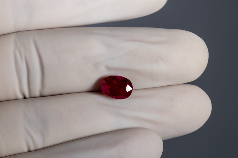 Burmese Ruby (Manik) 4.19 Carats / 4.6 Ratti