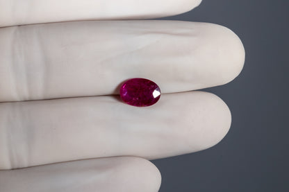 Mozambique Ruby (Manik) 2.57 Carats / 2.82 Ratti