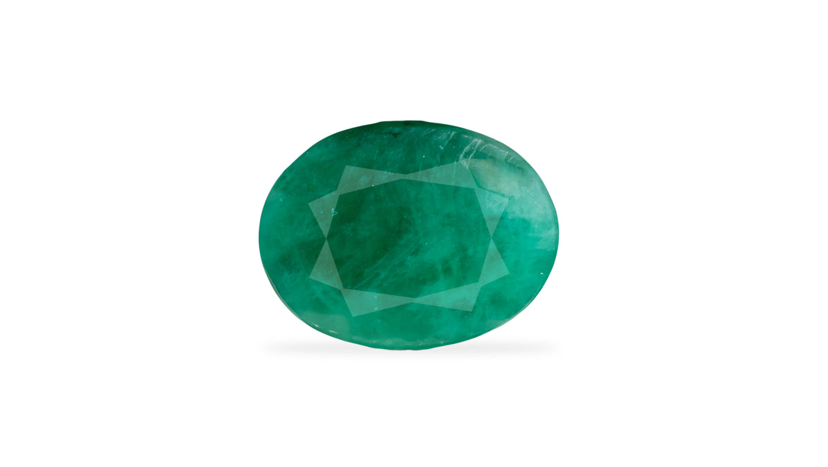 Zambian Emerald (Panna) 6.08 Carats / 6.68 Ratti