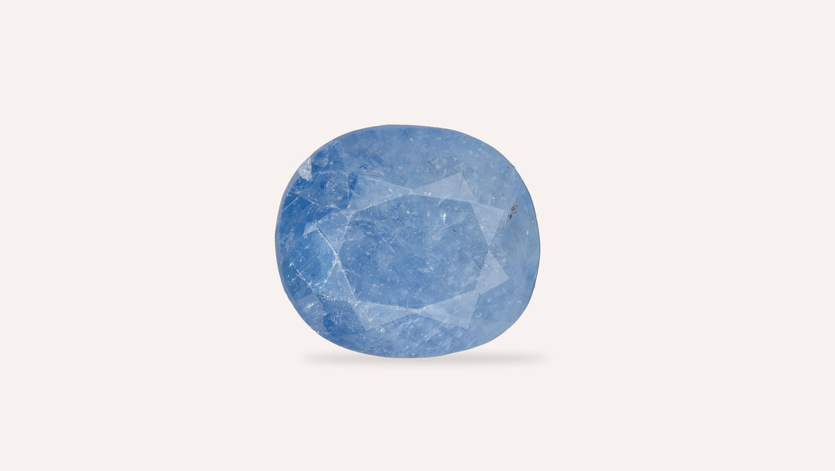 Natural Blue Sapphire 6.20 Carats / 6.81 Ratti