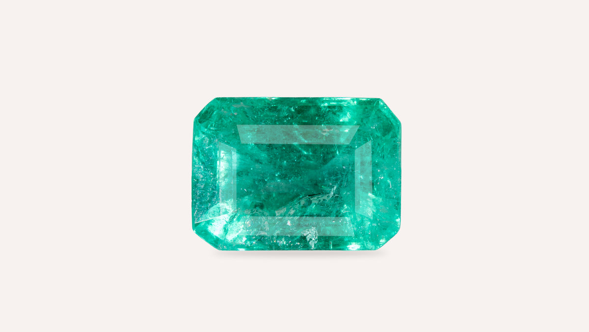 Zambian Emerald (Panna) 1.86 Carats / 2.04 Ratti