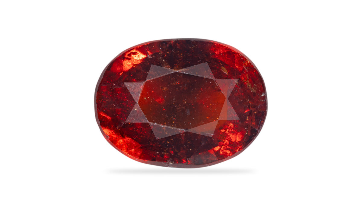 Sri-Lankan Hessonite (Gomed) 11.15 Carats / 12.25 Ratti