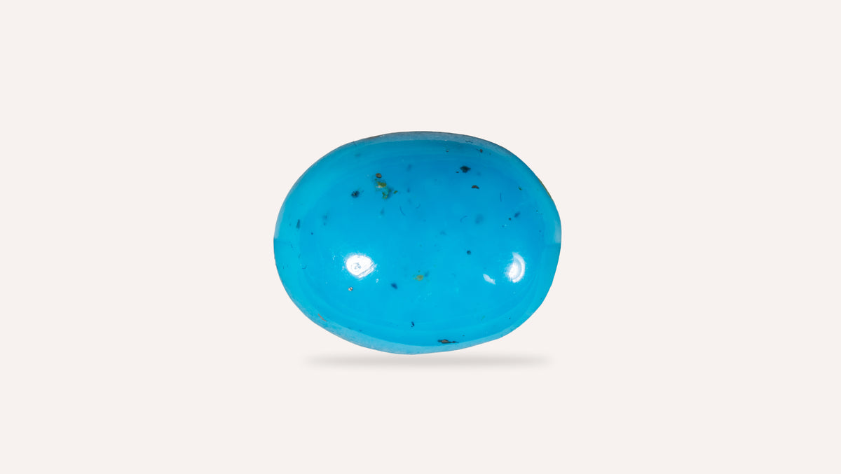Irani Firoza (Turquoise) 10.39 Carats / 11.42 Ratti