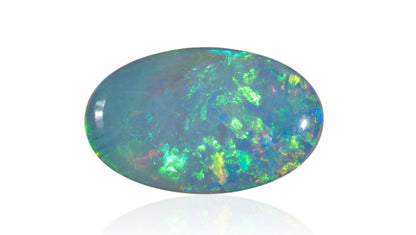 White Opal With Fire 3.02 Carats / 3.32 Ratti