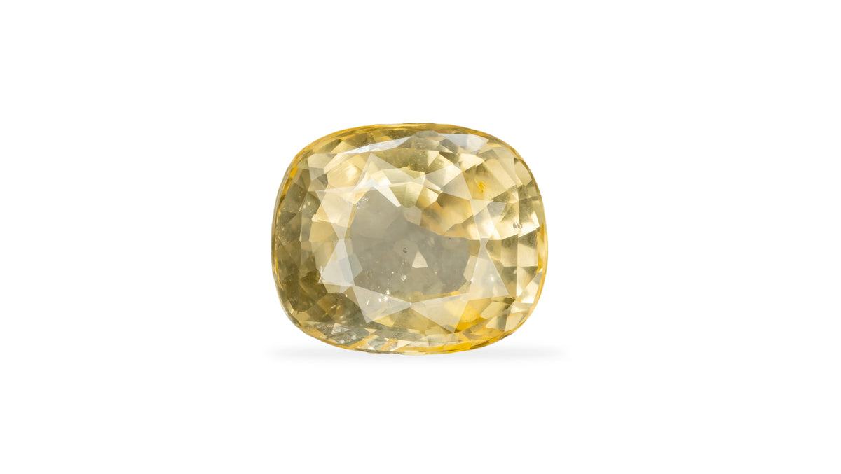 Natural Yellow Sapphire 6.89 Carats / 7.57 Ratti