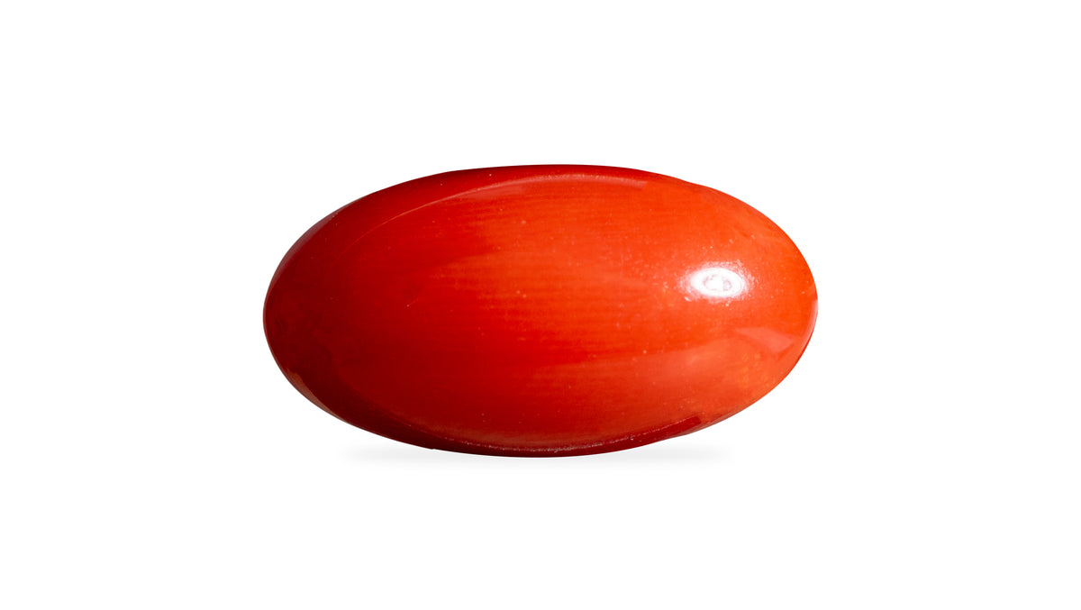Japanese Red Coral (Moonga) 5.72 Carats / 6.29 Ratti