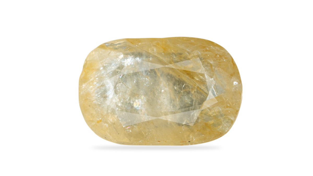 Natural Yellow Sapphire 4.74 Carats / 5.21 Ratti