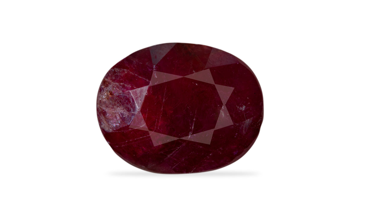 Natural Ruby (Manik) 7.06 Carats / 7.76 Ratti