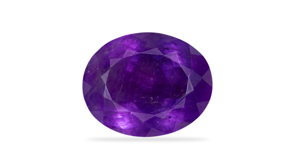 NATURAL AMETHYST 8.32 CARATS. / 9.14 Ratti