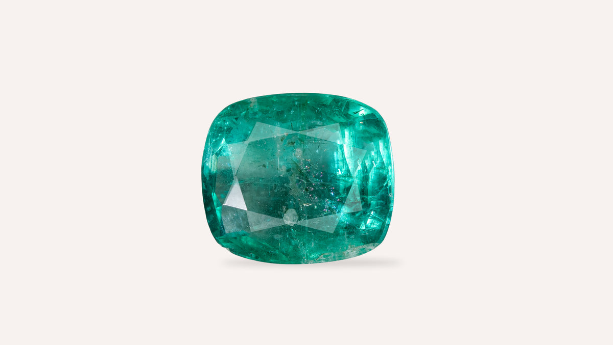 Zambian Emerald (Panna) 3.85 Carats / 4.23 Ratti