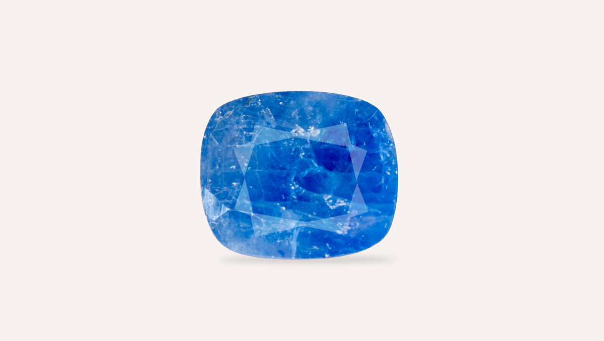 Natural Blue Sapphire 7.63 Carats / 8.38 Ratti