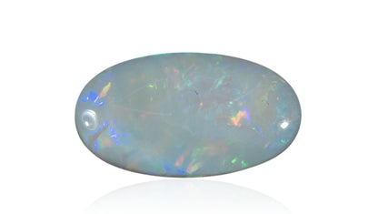 White Opal With Fire 5.44 Carats / 5.98 Ratti