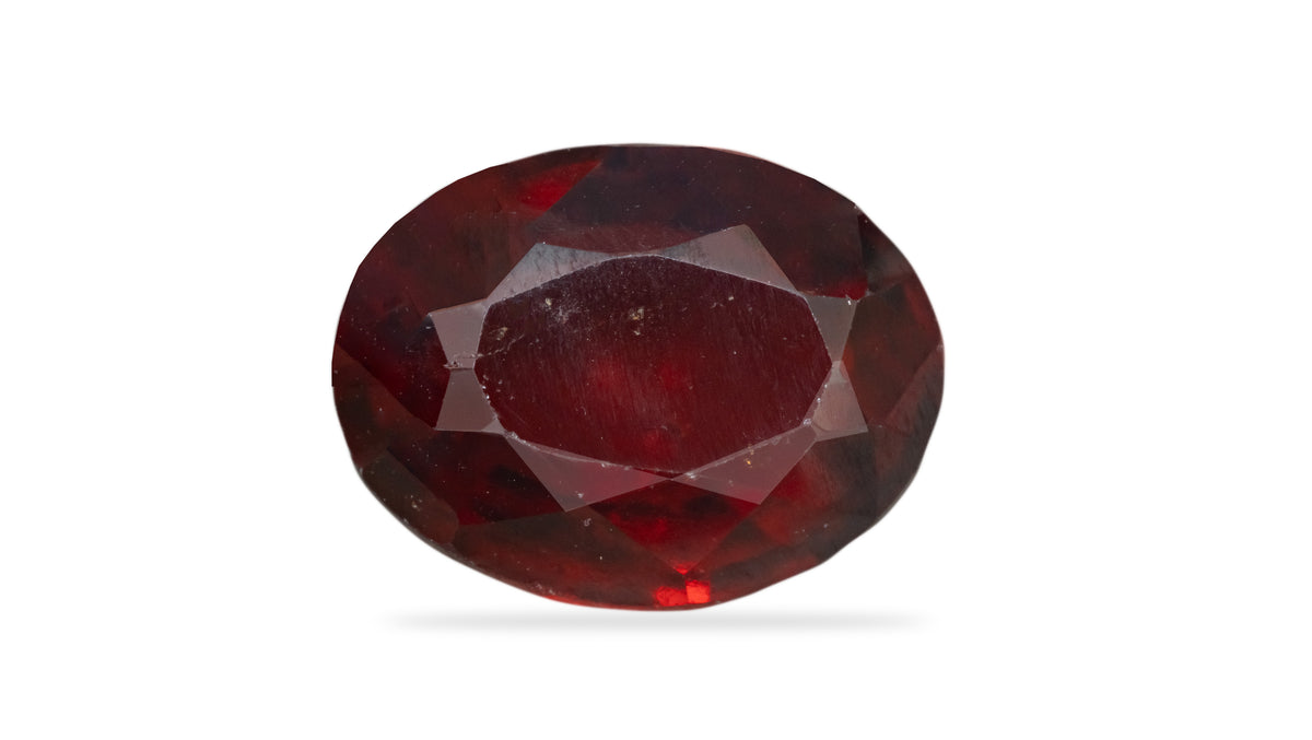 African Hessonite (Gomed) 7.72 Carats / 8.48 Ratti