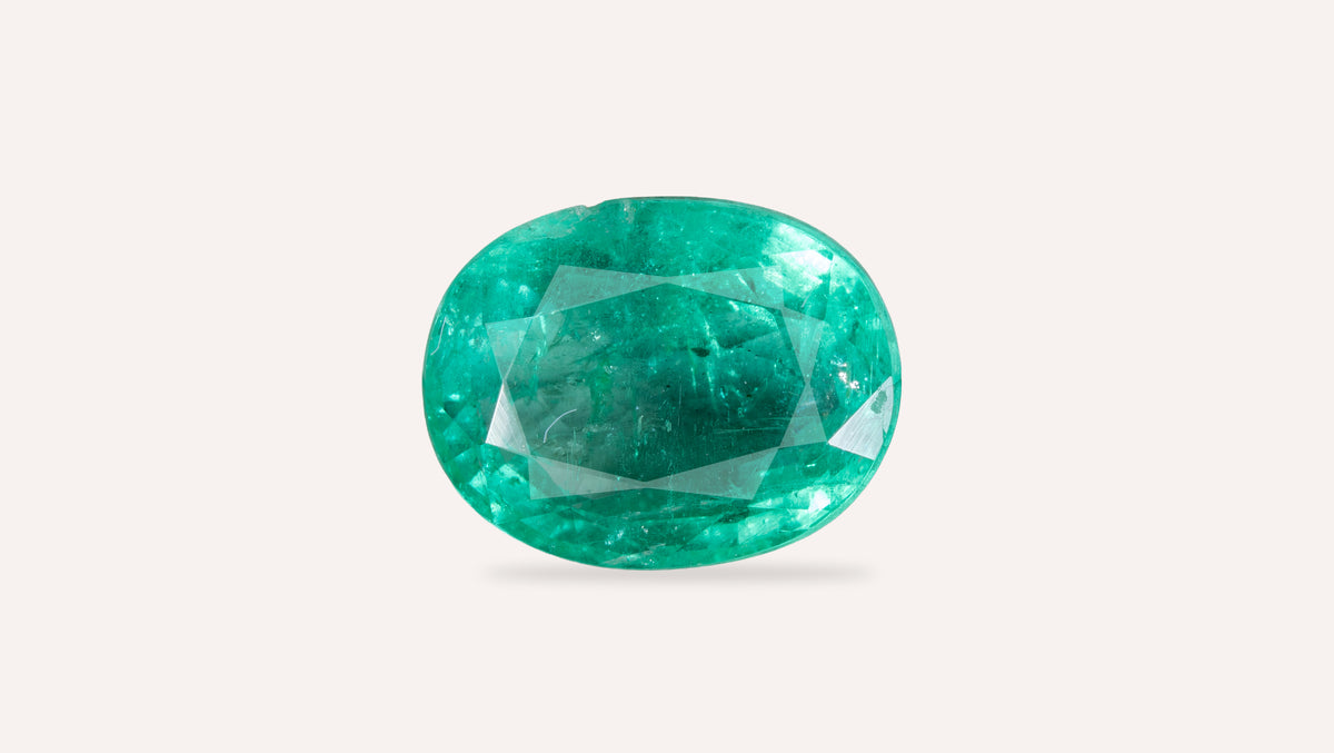 Zambian Emerald (Panna) 2.79 Carats / 3.07 Ratti