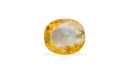 Natural Yellow Sapphire 6.08 Carats / 6.68 Ratti