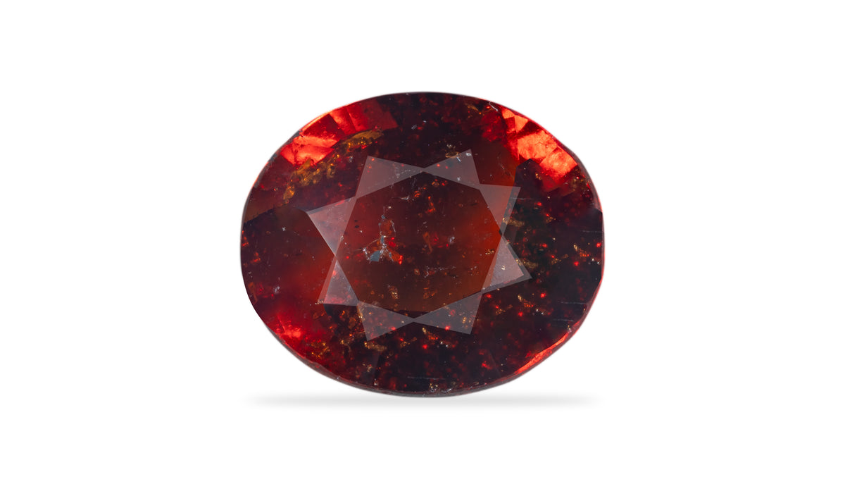 Sri-Lankan Hessonite (Gomed) 9.63 Carats / 10.58 Ratti