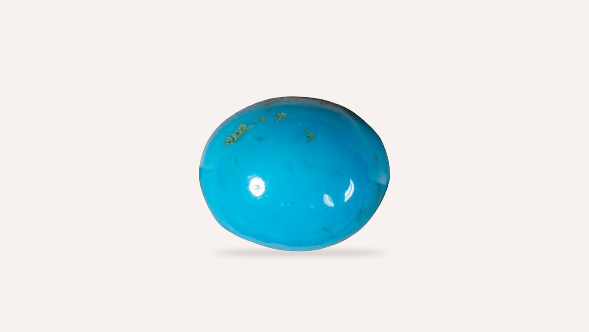 Irani Firoza (Turquoise) 11.39 Carats / 12.52 Ratti