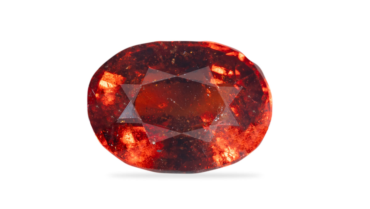 Sri-Lankan Hessonite (Gomed) 6.31 Carats / 6.93 Ratti