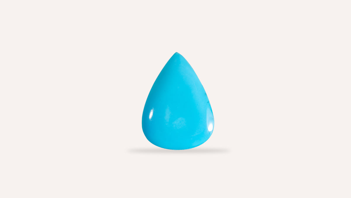 Irani Firoza (Turquoise) 29.20 Carats / 32.09 Ratti