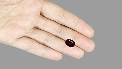 Mozambique Ruby (Manik) 2.97 Carats / 3.26 Ratti