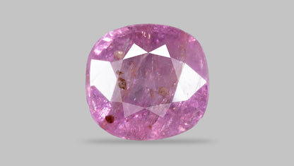 Natural Pink Sapphire 2.60 Carats / 2.86 Ratti