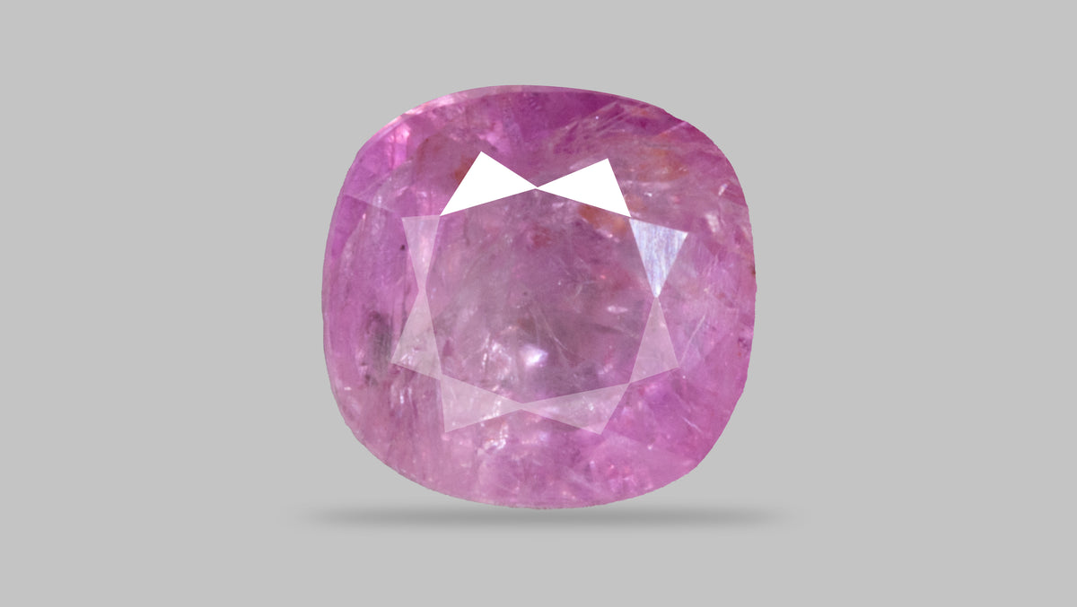 Natural Pink Sapphire 2.81 Carats / 3.09 Ratti