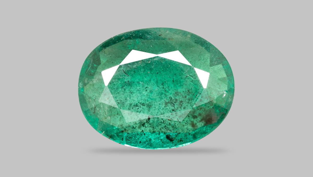 Zambian Emerald (Panna) 2.46 Carats / 2.7 Ratti