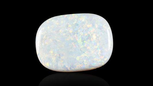 White Opal With Fire 13.51 Carats / 14.85 Ratti