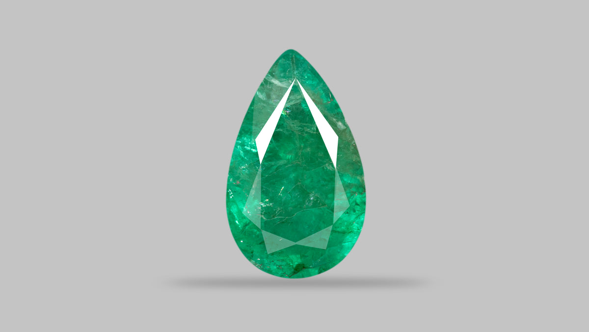 Zambian Emerald (Panna) 2.64 Carats / 2.9 Ratti