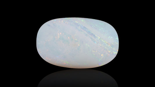 White Opal With Fire 15.45 Carats / 16.98 Ratti