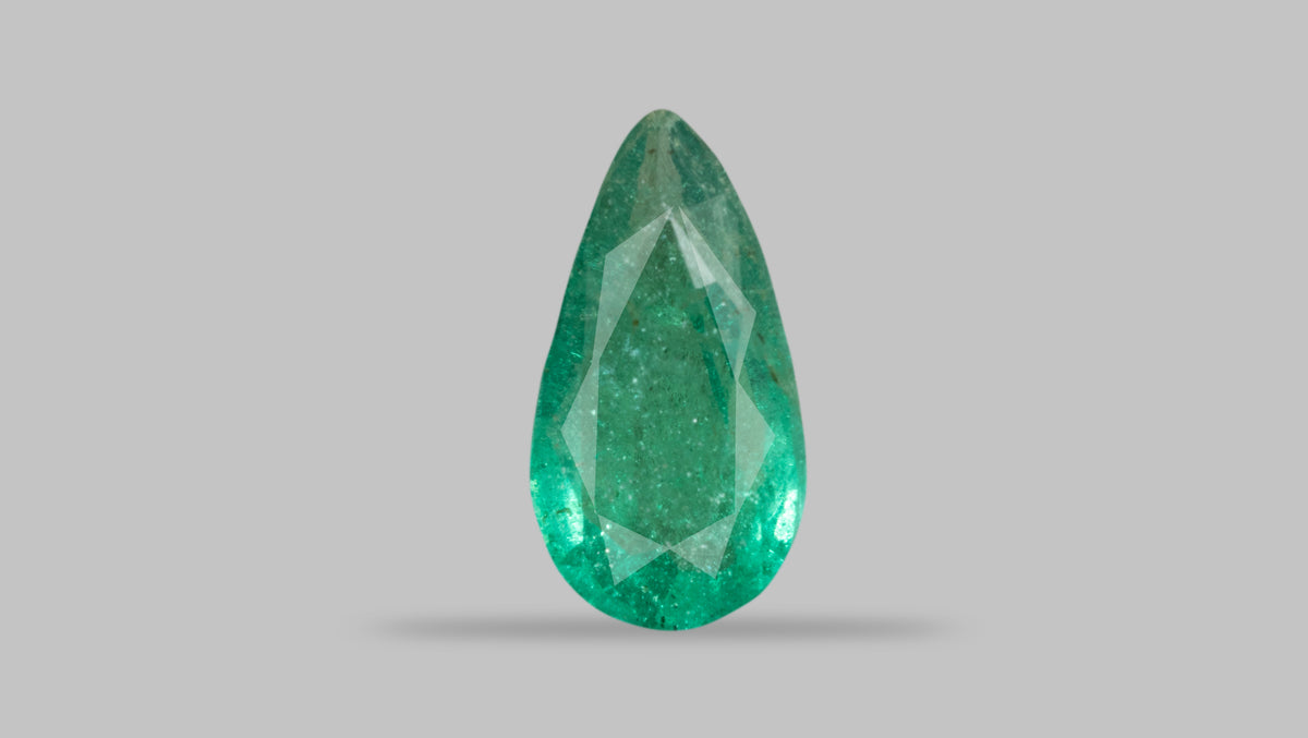Zambian Emerald (Panna) 1.36 Carats / 1.49 Ratti