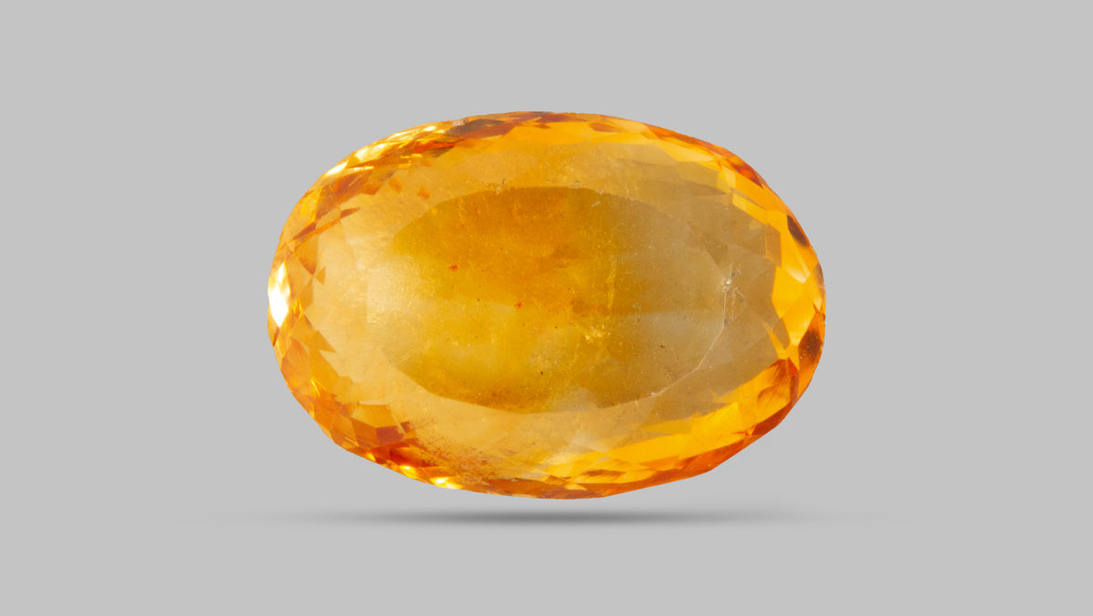 Citrine (Sunela) 11.12 Carats / 12.22 Ratti