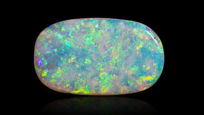 White Opal With Fire 5.74 Carats / 6.31 Ratti