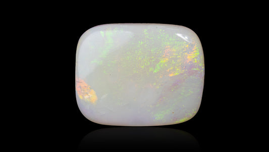 White Opal With Fire 10.80 Carats / 11.87 Ratti