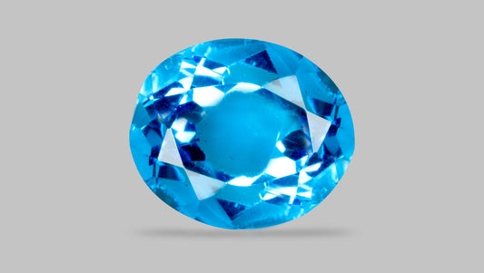 Natural Blue Topaz 6.77 Carats / 7.44 Ratti