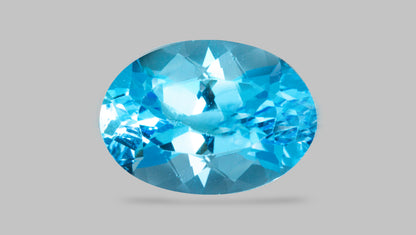 Natural Blue Topaz 15.33 Carats / 16.85 Ratti