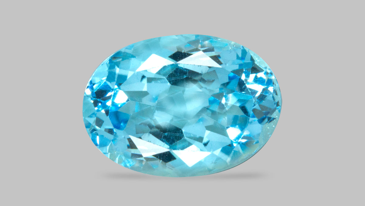 Natural Blue Topaz 16.19 Carats / 17.79 Ratti