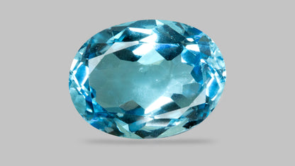 Natural Blue Topaz 13.19 Carats / 14.49 Ratti